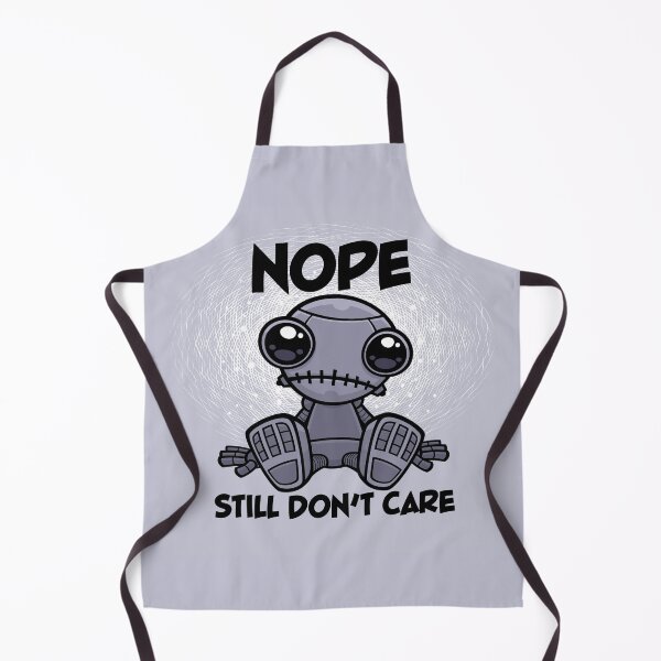 Item preview, Nope Still Don't Care Cute Indifferent Robot designed and sold by fizzgig.