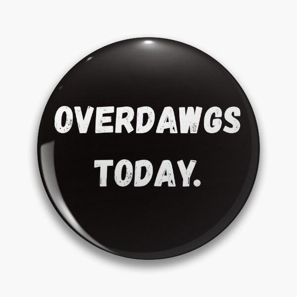 Item preview, Overdawgs, sports betting, white print designed and sold by KoalityDesigns.