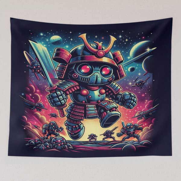 Item preview, Galactic Samurai Mecha Force - Model 15 designed and sold by NeonBot_Shop.
