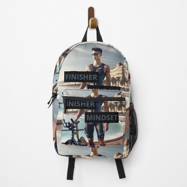 Item preview, Finisher Mindset – Triathlete Motivation Design for Champions designed and sold by Triathlongram.