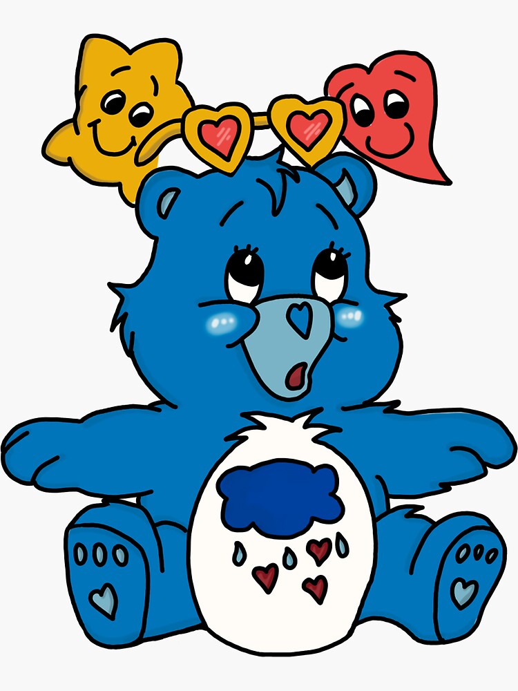 Grumpy Bear Sunglasses Design