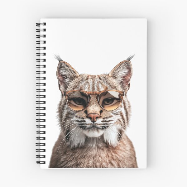 Item preview, Funny cool Bobcat wearing sunglasses designed and sold by LazyOwlStore.