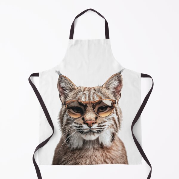 Item preview, Funny cool Bobcat wearing sunglasses designed and sold by LazyOwlStore.