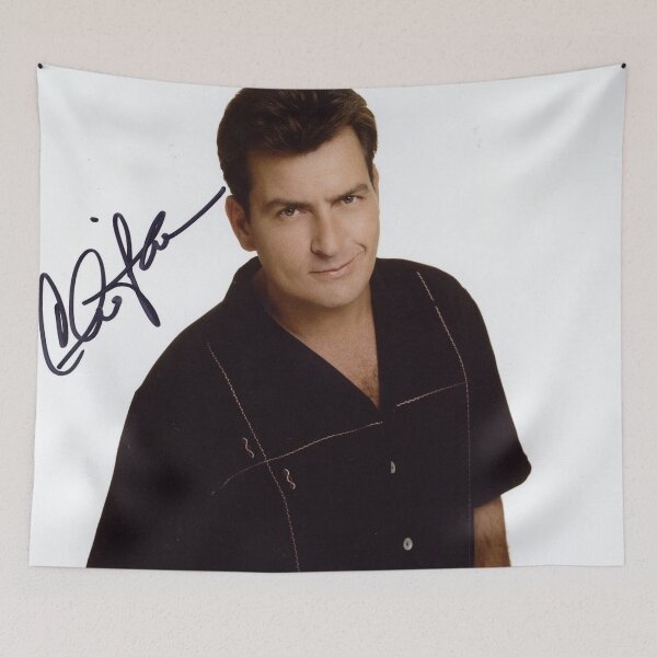 Item preview, Charlie Sheen Autograph designed and sold by ZamanEcho.