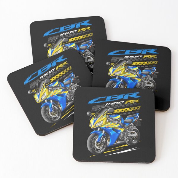 Item preview, Honda CBR1000RR 2006 (Candy Blue & Yellow) for Motorcycle Riders designed and sold by MotoApparelHub.