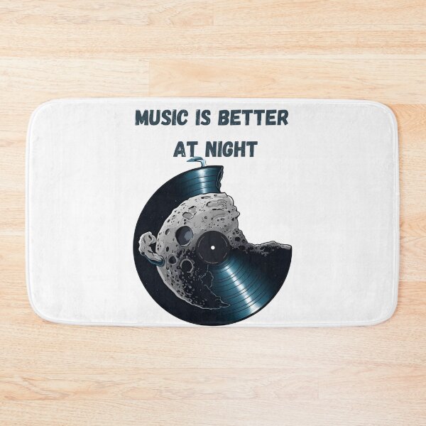 Item preview, Night Vinyl with Moon designed and sold by GrafiShop.