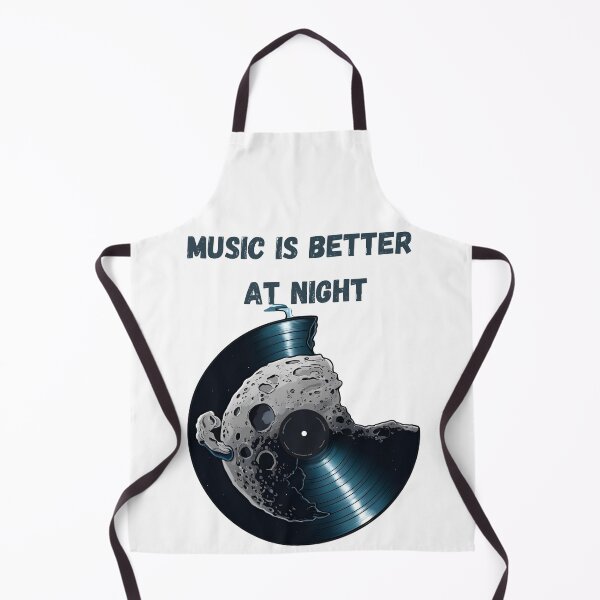 Item preview, Night Vinyl with Moon designed and sold by GrafiShop.