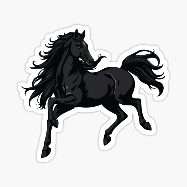 Item preview, Friesian Horse designed and sold by Getup-clothing.
