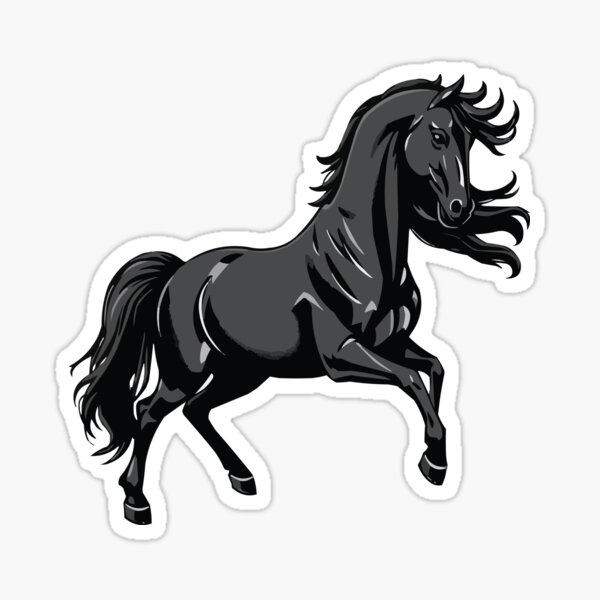 Item preview, Friesian Horse designed and sold by Getup-clothing.