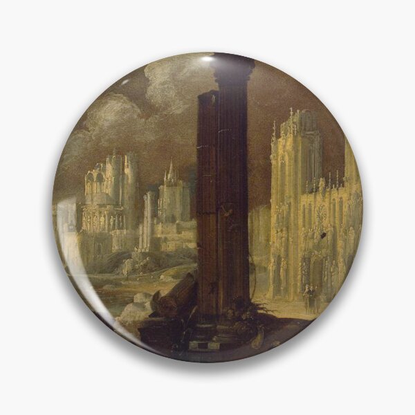 Item preview,   Landscape with Buildings - Didier Barra designed and sold by Vintage Designs +.
