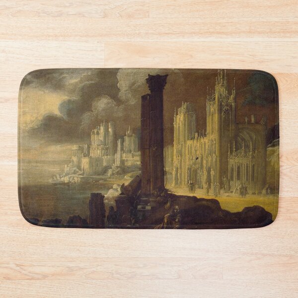 Item preview,   Landscape with Buildings - Didier Barra designed and sold by Vintage Designs +.