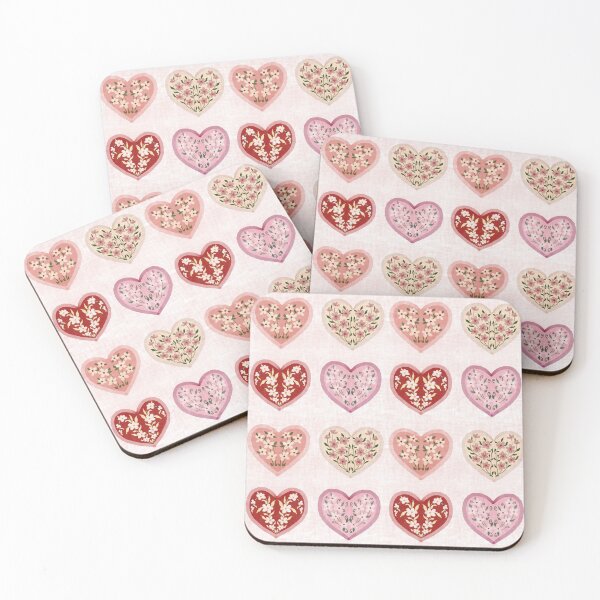 Item preview, Floral hearts. designed and sold by PrajaktaPathak.