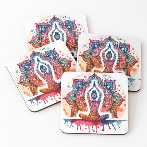Item preview, Mindful Mandala, Yoga and Mandala Design.  designed and sold by CosmInk.