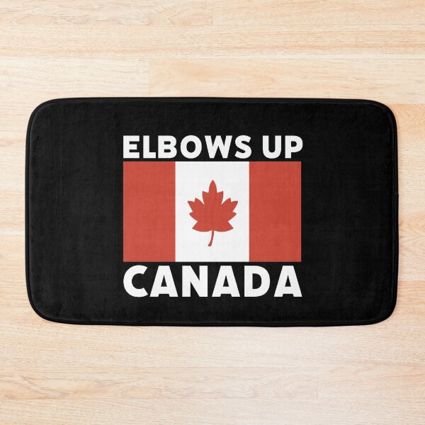 Item preview, Elbows Up Canada Flag – Stand Strong, Canadian Pride, Trade War Resilience designed and sold by Sunserize Designs.