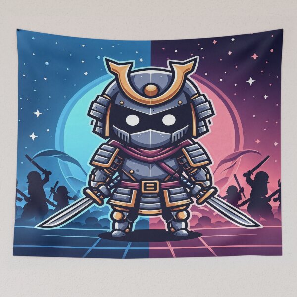 Item preview, Galactic Samurai Mecha Force - Model 16 designed and sold by NeonBot_Shop.