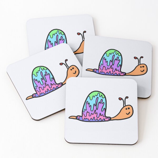 Item preview, slimey snail designed and sold by heytherelila.