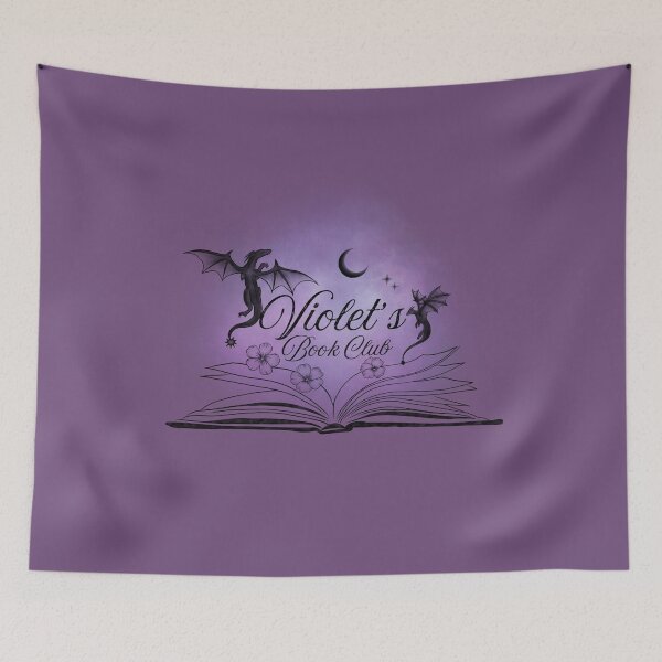 Item preview, Violet’s Book Club (Fourth Wing) designed and sold by sashabookishart.