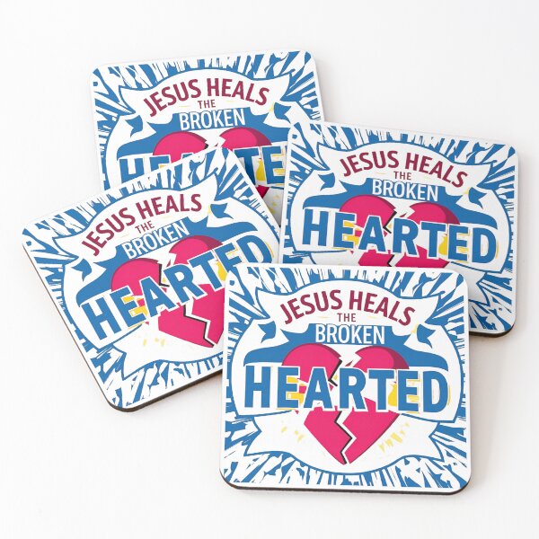 Item preview, Jesus Heals the Broken Hearted designed and sold by BlessedHandsDesigns.