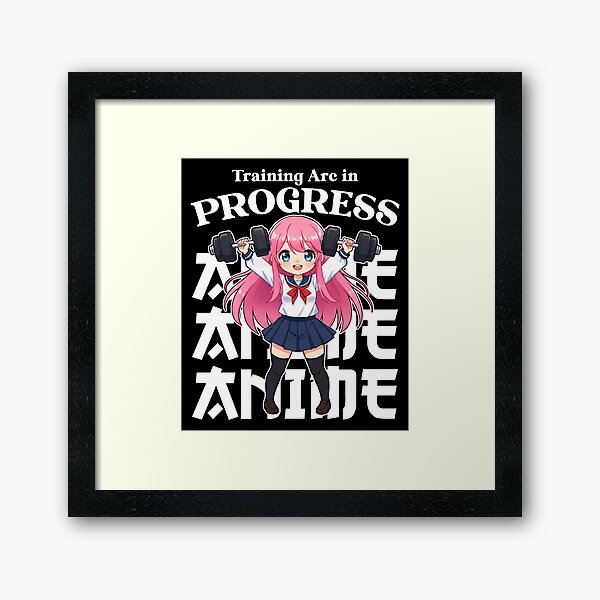 Item preview, TRAINING ARC IN PROGRESS - ANIME GIFT designed and sold by KEF Custom.