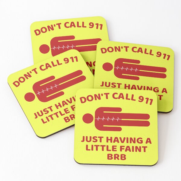 Item preview, Dysautonomia Don't Call 911 Funny POTS Awareness designed and sold by RockFireMerch.