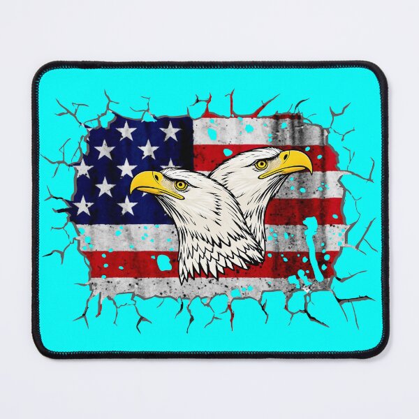 Item preview, AMERICAN EAGLES (#00FFFF) designed and sold by Marlon Oseguera.