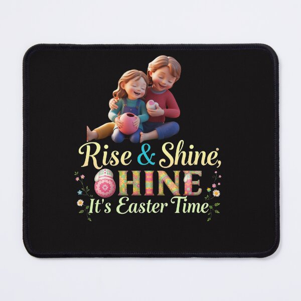 Item preview, RISE & SHINE, IT’S EASTER TIME! | Trendy Easter T-Shirt on Redbubbls designed and sold by Mikel-empire.