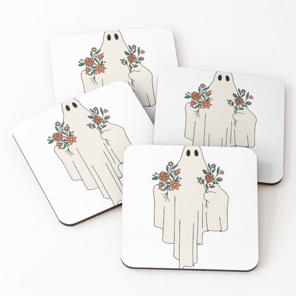 Item preview, Ghost Holding Flowers designed and sold by mermaids001.