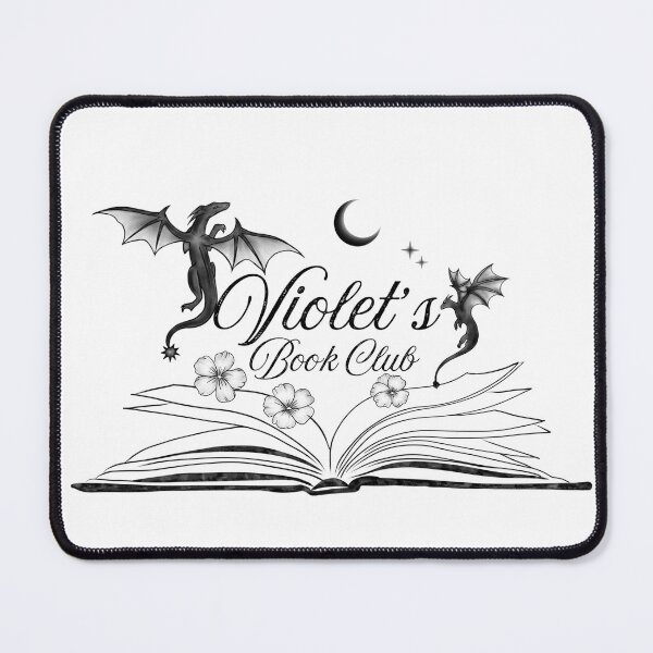 Item preview, Violet’s Book Club (Fourth Wing) designed and sold by sashabookishart.