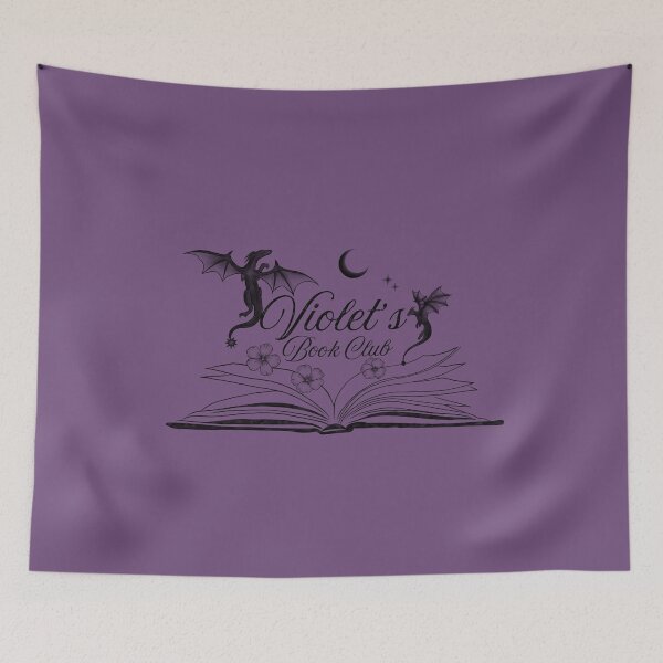 Item preview, Violet’s Book Club (Fourth Wing) designed and sold by sashabookishart.