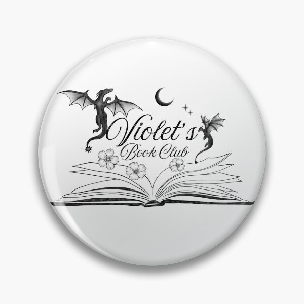 Item preview, Violet’s Book Club (Fourth Wing) designed and sold by sashabookishart.