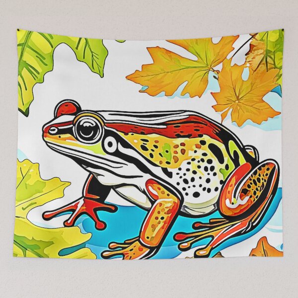 Item preview, Autumn Frog Hue Design designed and sold by Health And Fitness Posts e-Store.