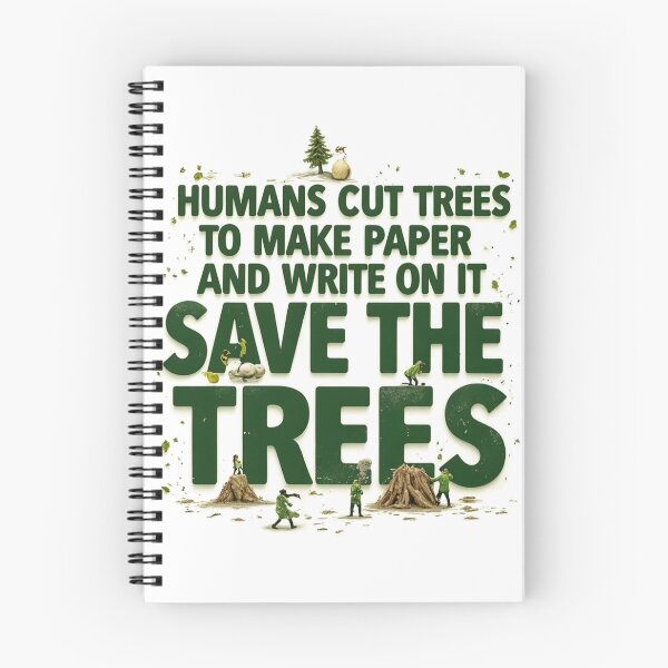 Item preview, Save the Trees - Thought-Provoking Eco Design designed and sold by latelierdechris.