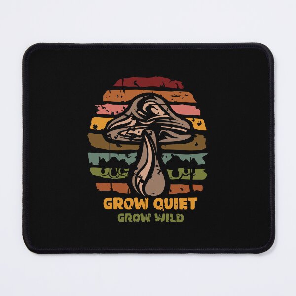 Item preview, grow wild - retro mushroom lovers designed and sold by AndreMi.