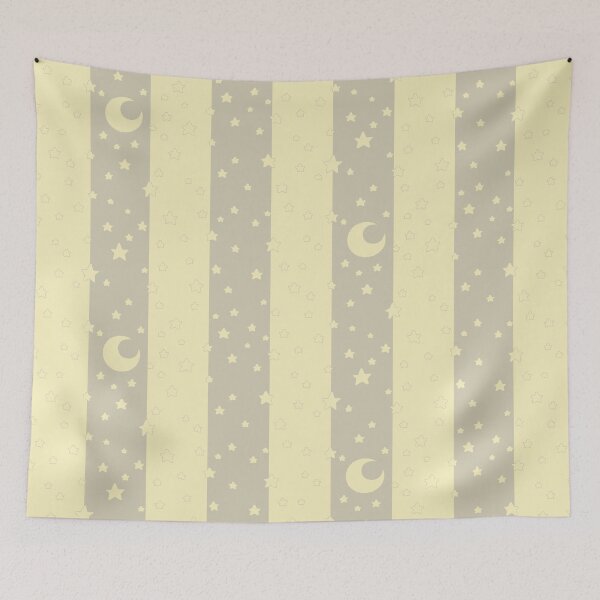 Item preview, Starscape on Stripes - Grey designed and sold by knitetgantt.