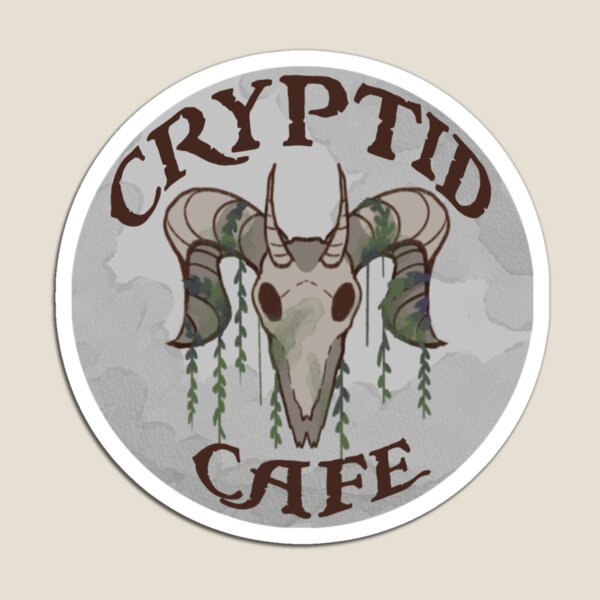 Item preview, Cryptid cafe logo designed and sold by RealCryptidCafe.