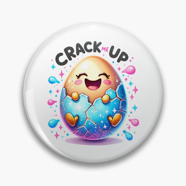 Item preview, Crack Me Up - Funny Easter Egg Kids Design designed and sold by My Joyful Charm Store.