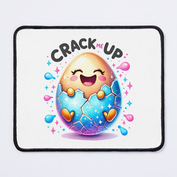 Item preview, Crack Me Up - Funny Easter Egg Kids Design designed and sold by My Joyful Charm Store.