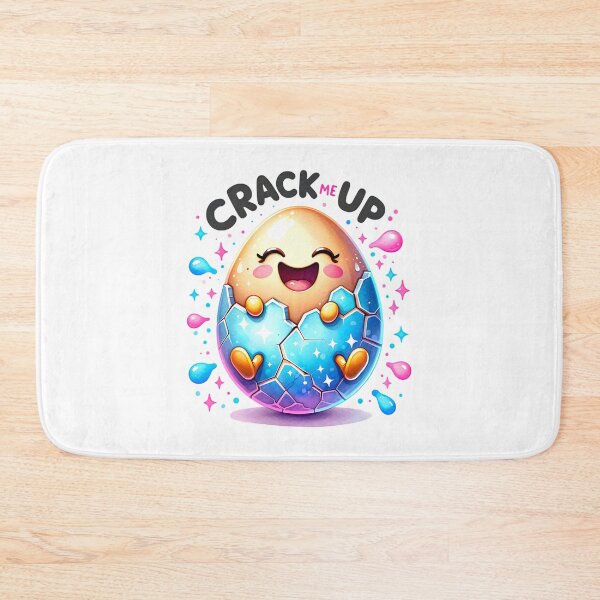 Item preview, Crack Me Up - Funny Easter Egg Kids Design designed and sold by My Joyful Charm Store.