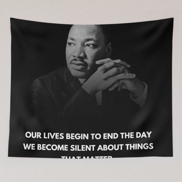 Artikelvorschau, Martin Luther King Jr. Motivationszitat Porträt entworfen und verkauft von SuccessInsanity.