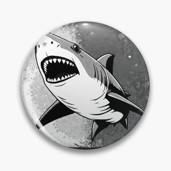 Item preview, Blackwhite shark desighn  designed and sold by Dogandesighn.
