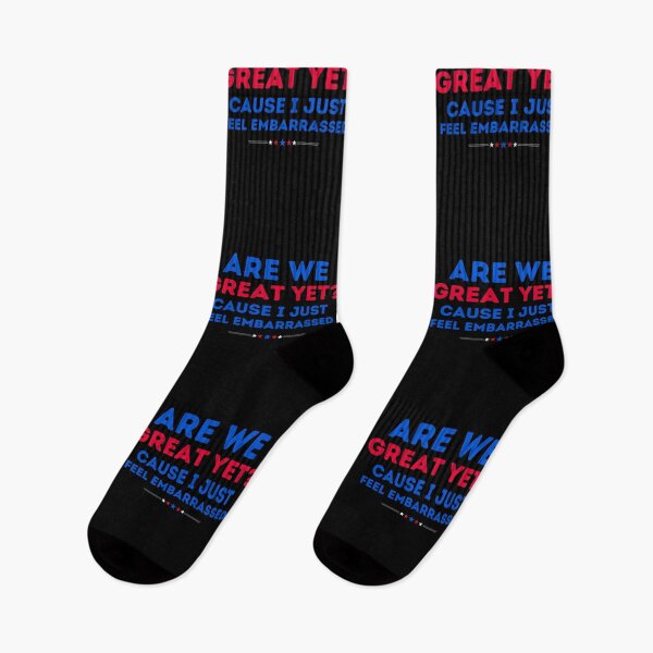 Item preview, Are We Great Yet Design with Sarcastic Political Joke designed and sold by Run to Creations.