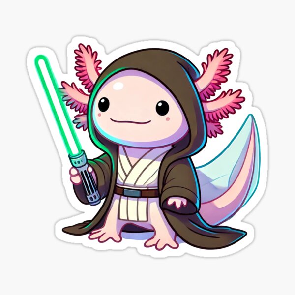 Item preview, Axolotl Jedi designed and sold by MrDzigns.