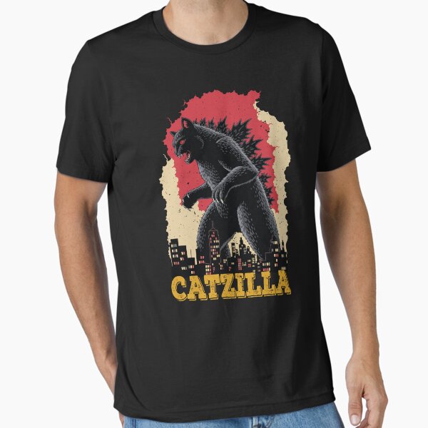 Item preview, Catzilla king of monster - Distressed vintage designed and sold by Ravi59Design.