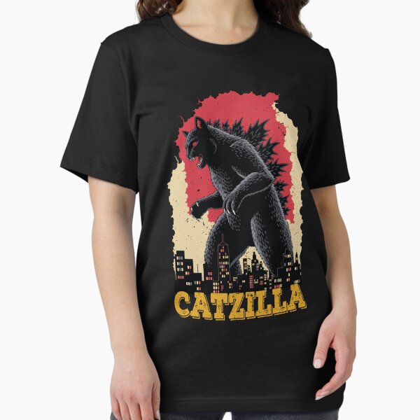 Item preview, Catzilla king of monster - Distressed vintage designed and sold by Ravi59Design.