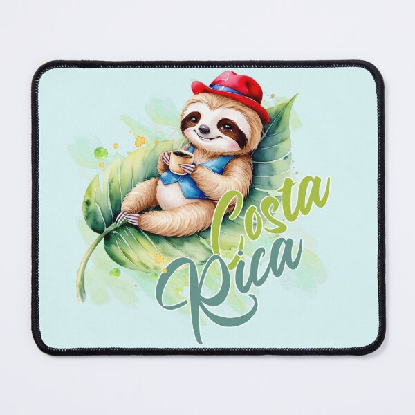 Item preview, Sloth Drinking Coffee In The Costa Rican Forest designed and sold by Claustronautas.