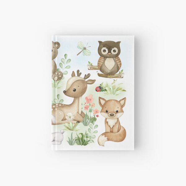 Item preview, Watercolor Woodland Animals Nursery designed and sold by Laura DeCamp.