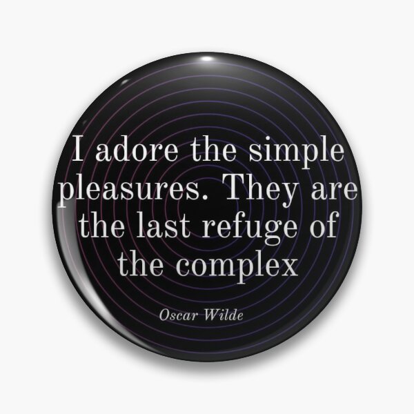 Item preview, The Simple Pleasures - Oscar Wilde designed and sold by fabiogermano.