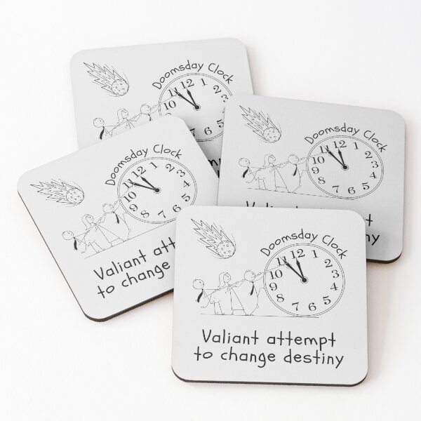 Item preview, Amusing Valiant Attempt to Change Destiny Cartoon. designed and sold by MPC-Mince-Pies.