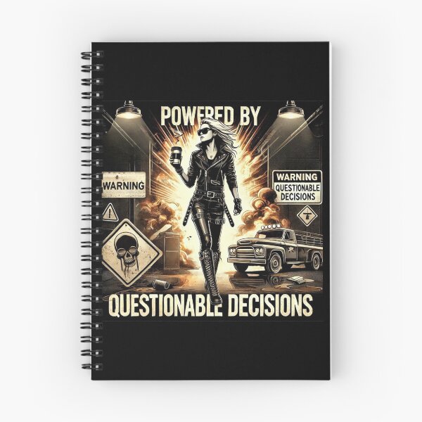 Item preview, Powered by Questionable Decisions designed and sold by Picturit.