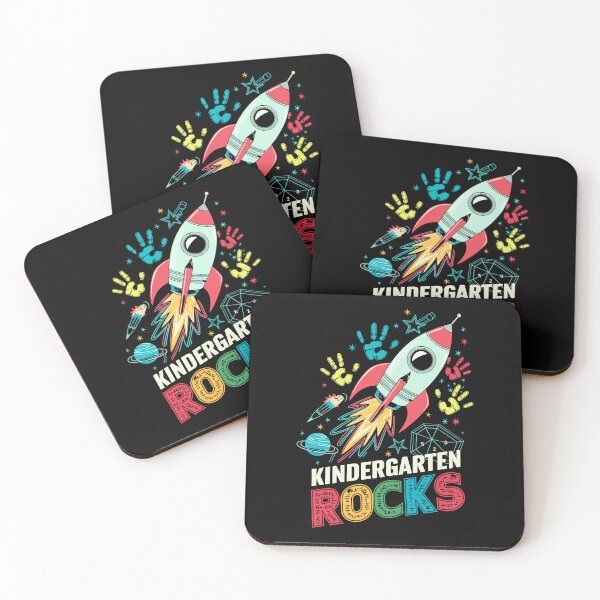 Item preview, Kindergarten Rocks Fun Back to School Rocket designed and sold by Taans-Creation.